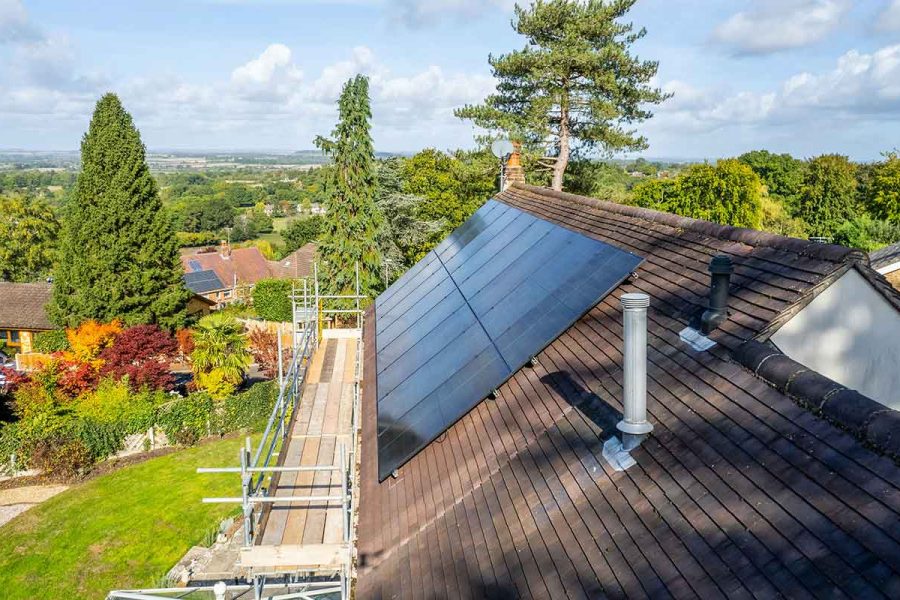 solar panel installation Corfe Mullen