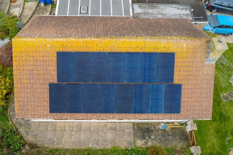 solar panel installation in Bridport