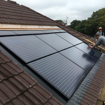 in roof solar panel installation-min