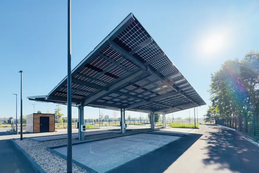 Small Solar PV Canopy