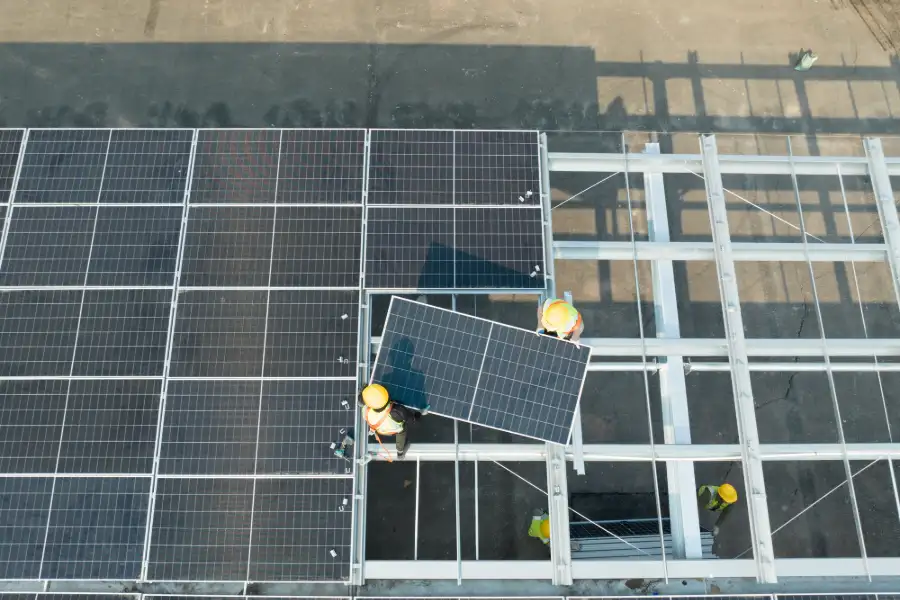 Solar PV Canopy Installation
